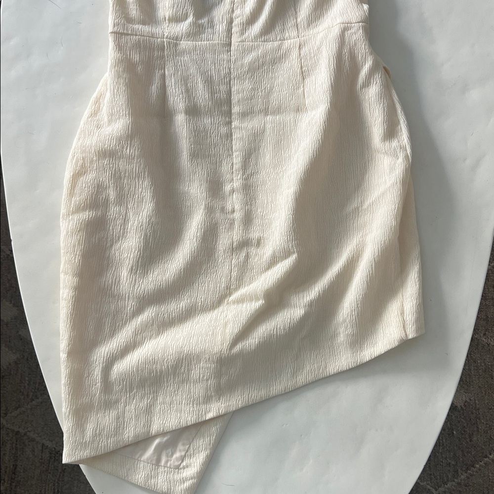 ELLIAT x Free People Keilani Halter Goddess Style Minimalist Dress Ivory M - Picture 10 of 11